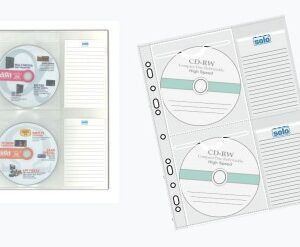 Computer CDs/DVD Wallet with Pocket