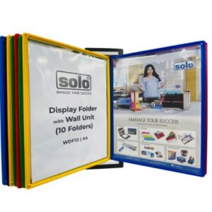 Display Folder with Wall Units