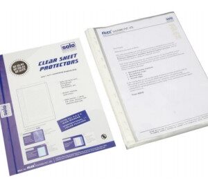 Sheet Protector - Gold Diamonds