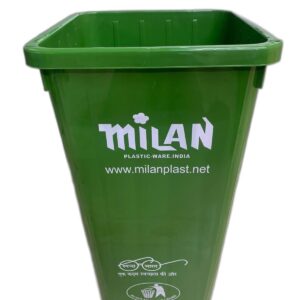 Milan Plastic dustbin 108 pedal, Each