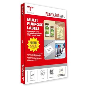 Novajet sticker, Packet