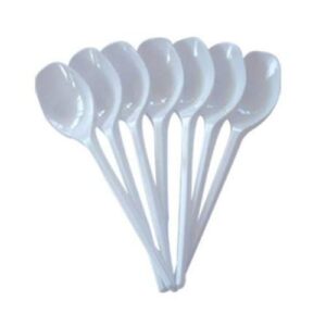 Plastic spoon big (100 pcs), 1 packet