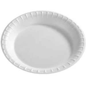 Thermocole plate round big, 1pc