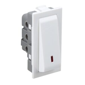 Britzy 6A 1 way switch white