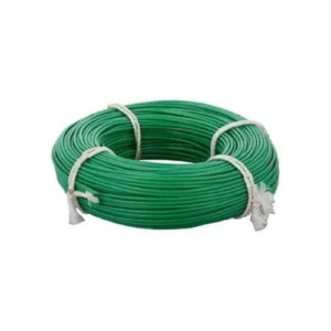 Polycab Flexible Copper Cable 1.5 sqmm Single Core Green 100 mts. Roll