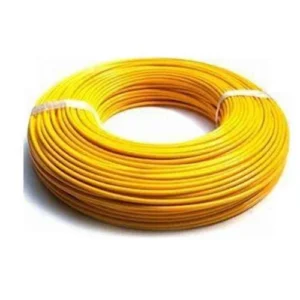 Polycab Flexible Copper Cable 1.5 sqmm Single Core Yellow 100 mts. Roll