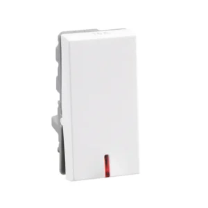 Lyncus 16 Amp 1 way switch with indicator white