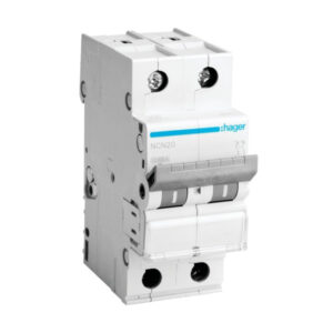 Hager MCB 10A 2 Pole NCN210N