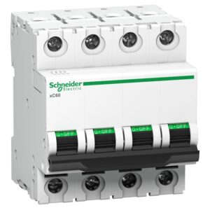 Schneider MCB 50A 4 Pole A9N4P50C