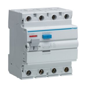 Hager RCCB 100A 4 Pole 100mA CEC484Y