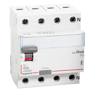 RCCB 40A 4 Pole 30mA 4118 77