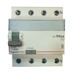 RCCB 63A 4 Pole 100mA 4118 83