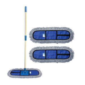 Mop Dry Set 24" 5Ft MS Handle -Kleenal (NOS)