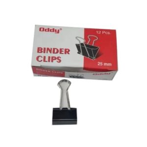 BINDER CLIP 25 MM, PACK OF 12 (PAC)